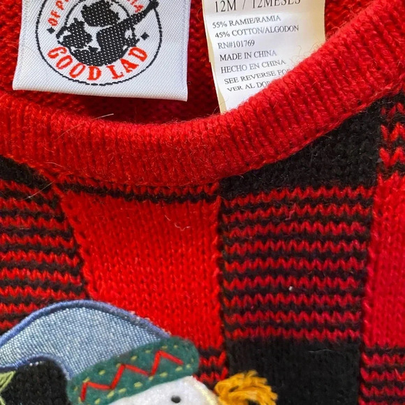 NWT Goodlad Holiday Sweater - 12 months - Picture 6 of 6